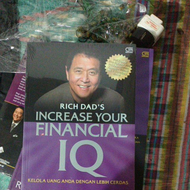 Paket 5 Buku Rich dad Poor Dad Cashflow Quadrant Financial