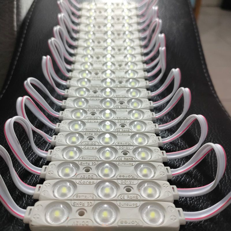 LED module Samsung diamond 3030 1.5W warna putih DC 12V