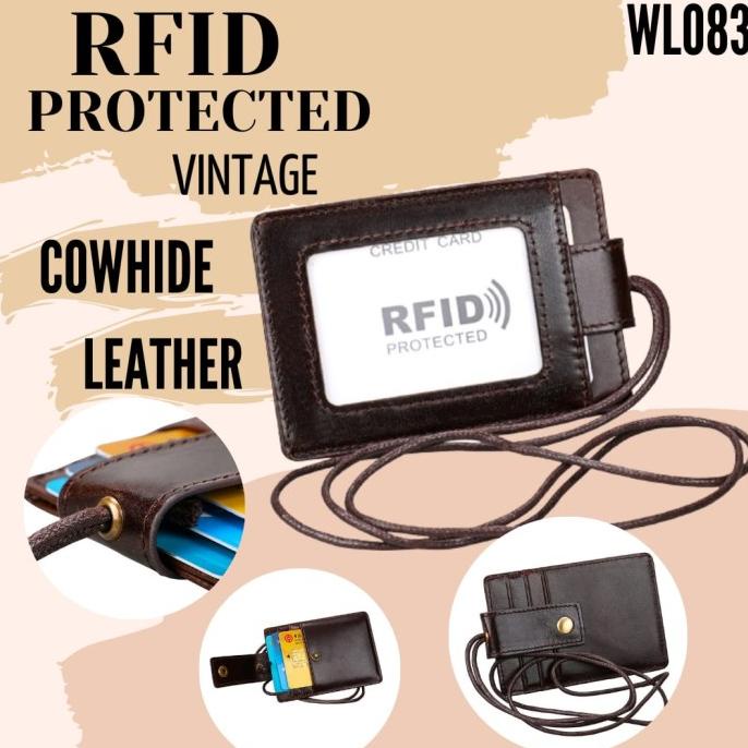 

Office & Stationery | Document Organizer | Rfid Protected / Id Card Holder Rfid Kulit Asli Pria Wl083 | Best Seller