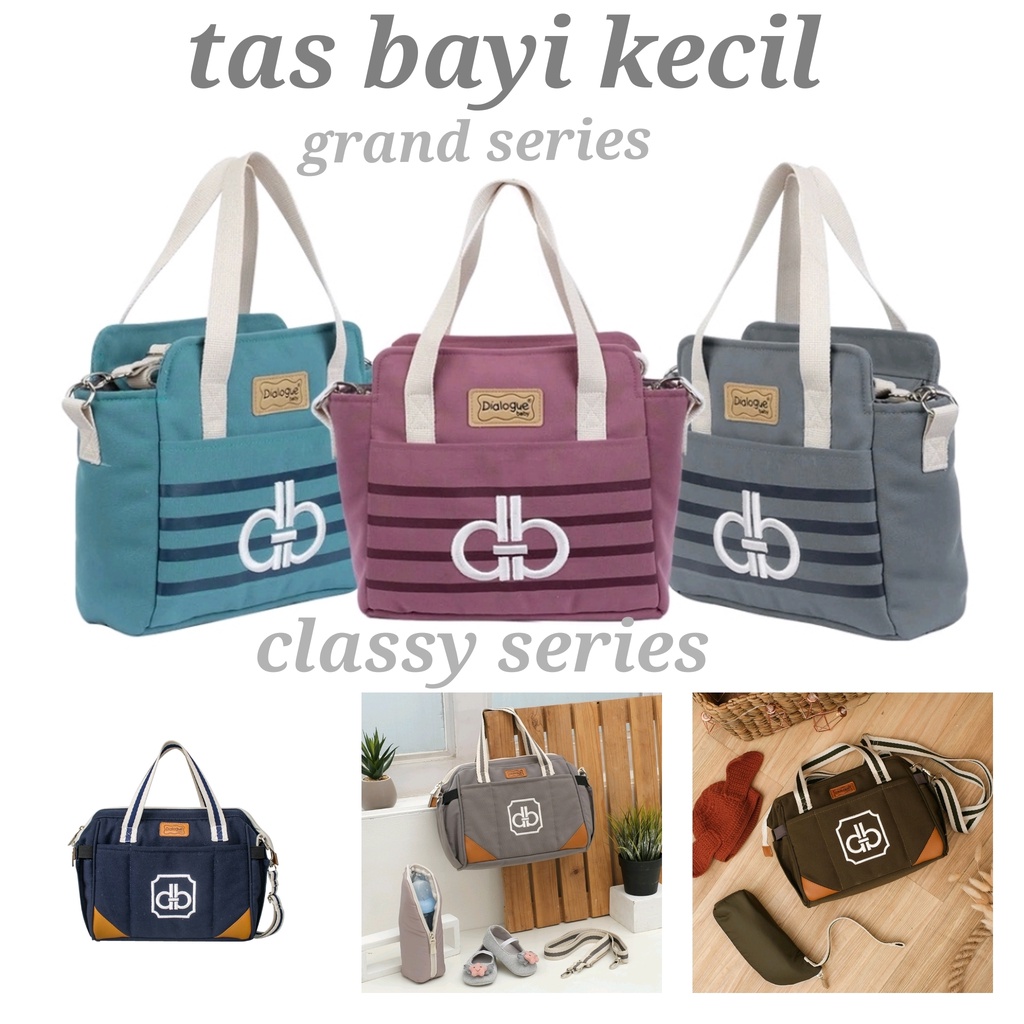 Dialogue Baby Tas Kecil + Tempat Botol Susu Classy Series DGT7410 grand series 7414