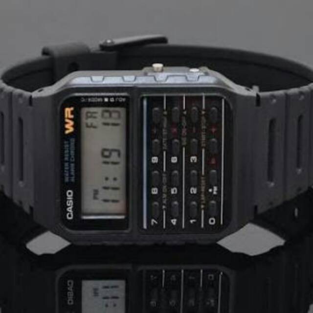 Jam Tangan Casio Original Calculator