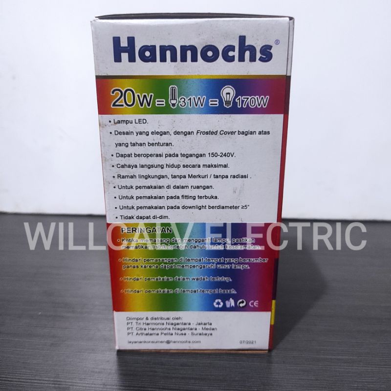 LAMPU LED HANNOCHS SONIC 20W 20WATT 20 W - LAMPU LED HANNOCH SONIC 20W 20WATT 20 W