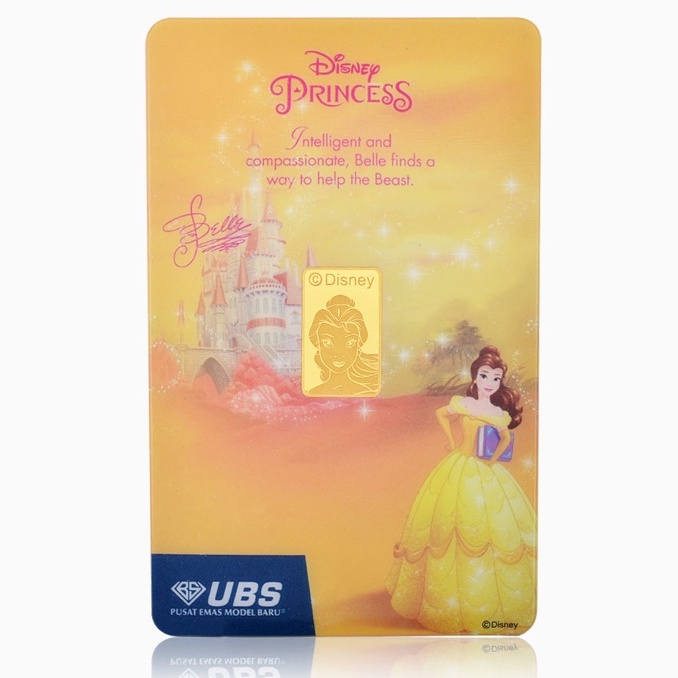 Belle UBS Disney Princess bisa spayleter