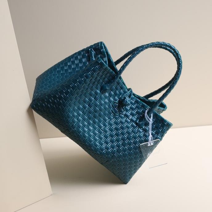 Natura Square Mini Emerald Bag