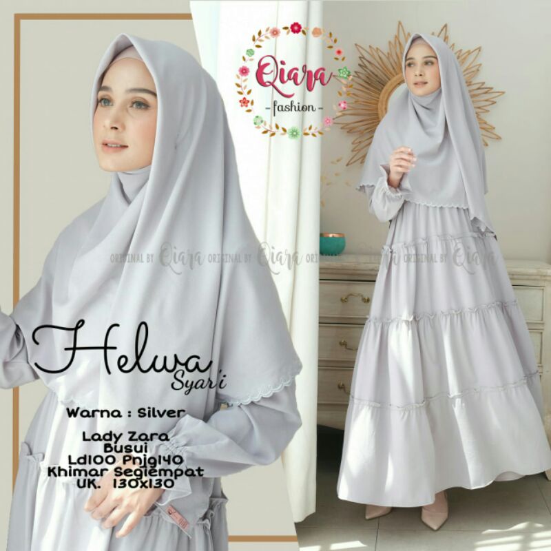 Helwa syar'i original by qiara fashion