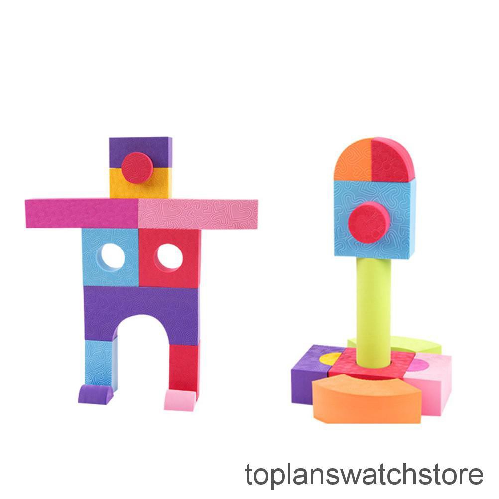 TAMPILAN BARU ORIGINAL NEW ISTIMEWA 333/ TOPL TMainan Anak: Balok Brick Susun Warna Warni Bahan Busa