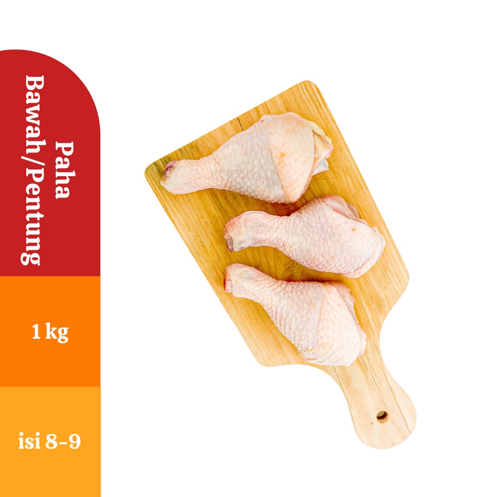 

Paha Bawah / Paha Pentung / Paha Ayam 1 Kg