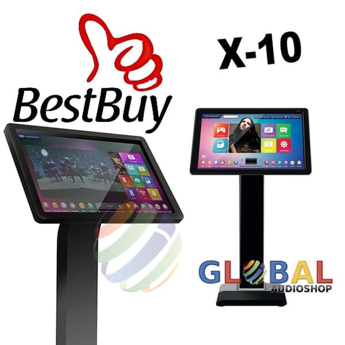 Audiobank X-10 TouchScreen Monitor X10 - Hitam