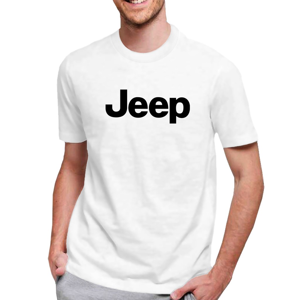 Baju Kaos Pria T-Shirt JEEP Baju Kaos Pria / Wanita Bahan Catton 100%