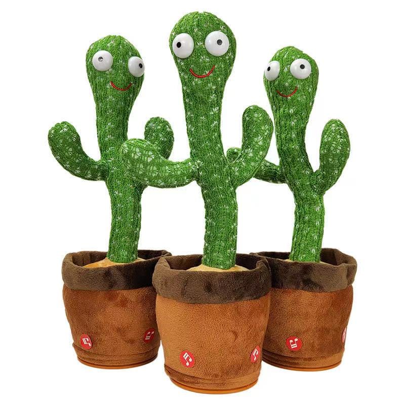 [ COD ] Boneka Goyang Kaktus / Dancing Cactus Toy / 3in1 Boneka Joget