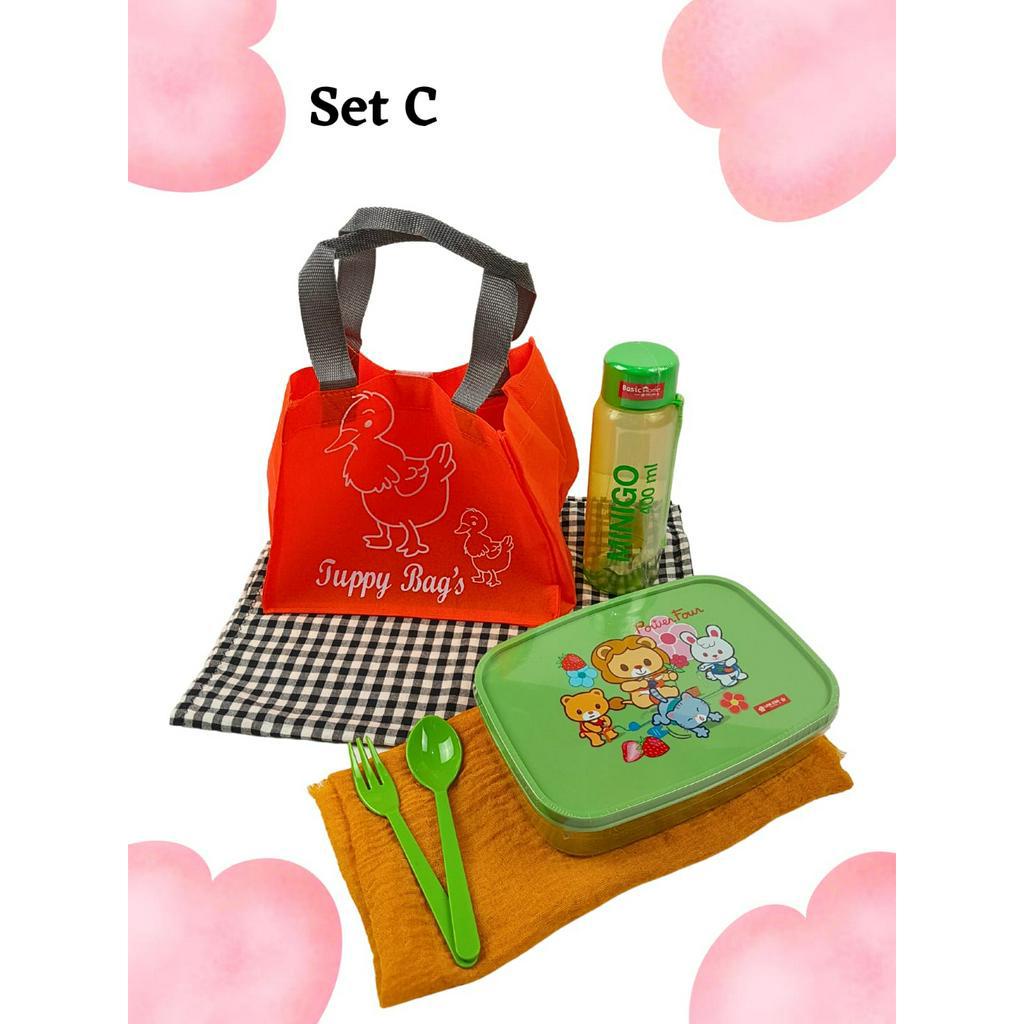 set lunch box/paketan tas bekal/tas bekal/