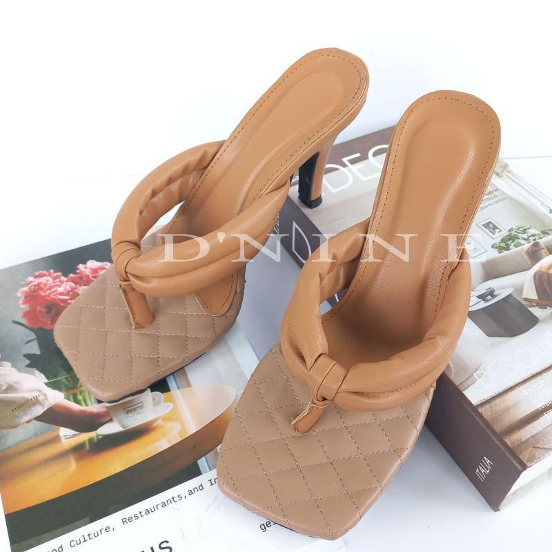 Sandal Wanita Sandal heels jepit busa empuk RD 03