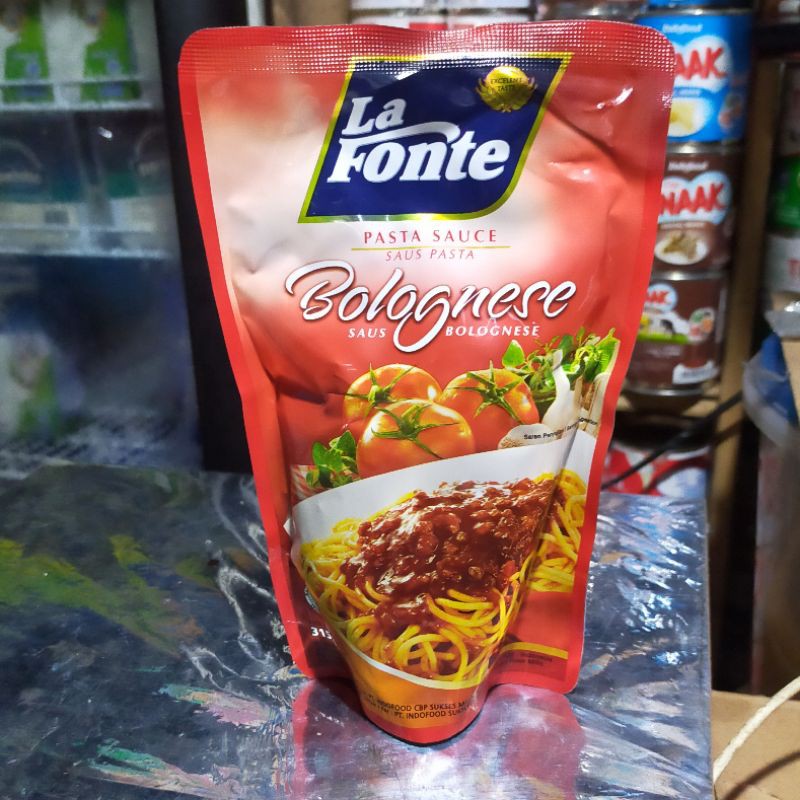 

SAUS PASTA SAUS SPAGHETTI LA FONTE BOLOGNESE 315GR