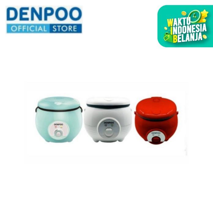 Denpoo Rice Cooker DMJ 33 0.8 Liter ,Warna Hijau Muda (Telor asin) TERMURAH