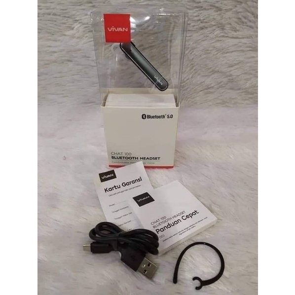 Headset Bluetooth Vivan Chat 100