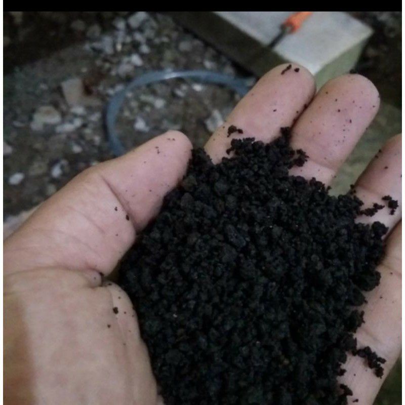 (SUPER)pasir malang hitam super halus no 1 aquascape dan media tanam