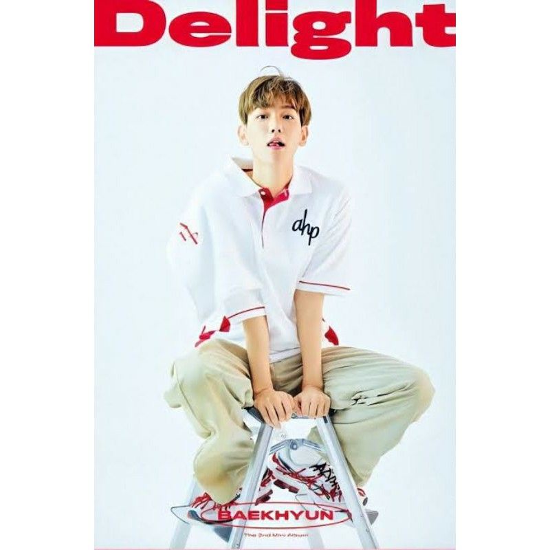 Poster Baekhyun Delight Chemistry ver Cinnamon ver and Mint ver
