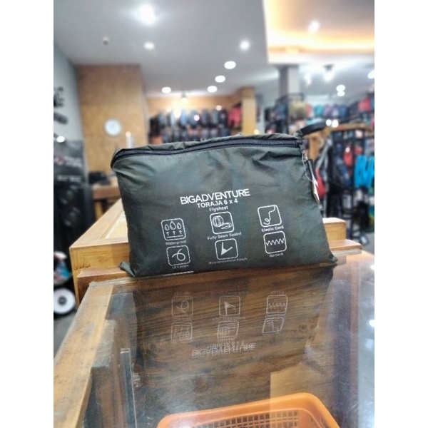 FLYSHEET BIGADVENTURE TORAJA 6X4CM
