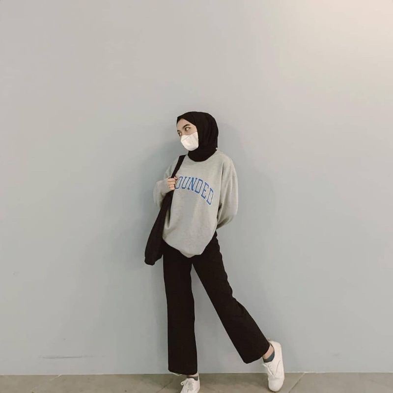 Sweater Oversize Korea Grounded