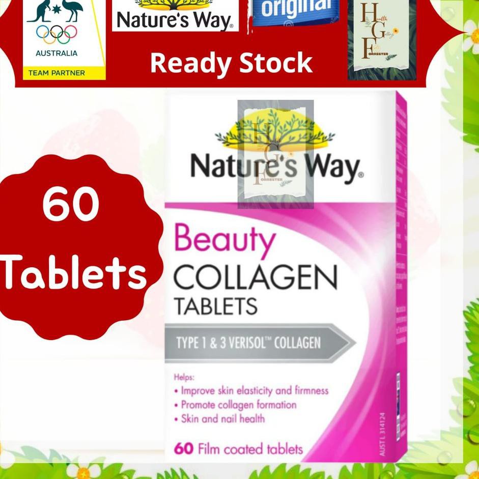 Nature's Way Beauty Collagen Gummies & Nature's Way Beauty Collagen Tablets 6H1