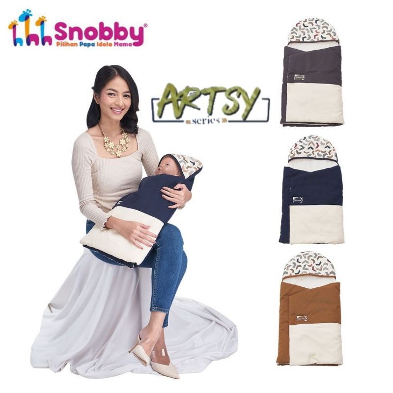 Snobby Baby Blanket Topi Print Artsy Series