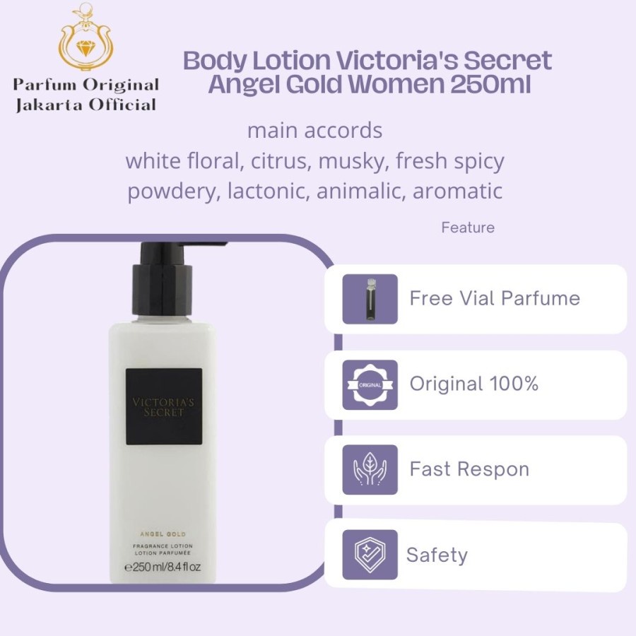 Asli Perawatan Kecantikan Original Import Branded Wanita Perempuan Cewek Body Lotion Asli Original V