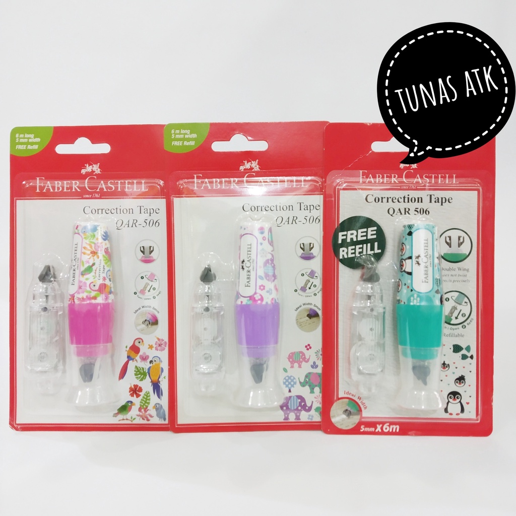 

FABER CASTELL CORRECTION TAPE QAR 506