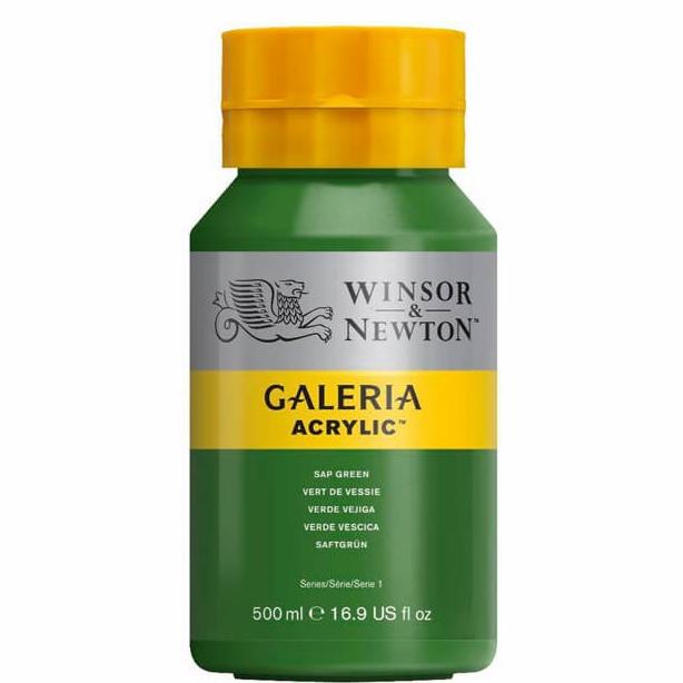 

Galeria Acrylic Colour 500 ml Sap Green Winsor & Newton