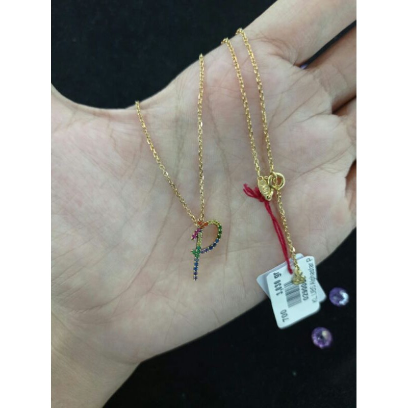 kalung emas kadar 700