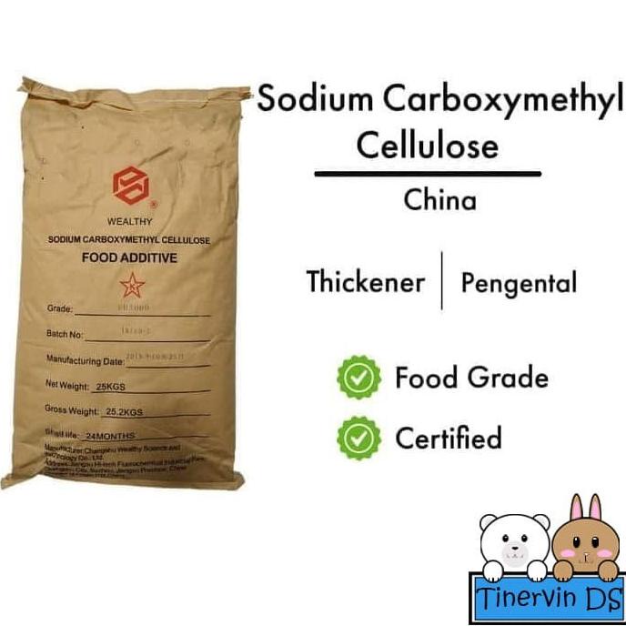 

TERLARIS SODIUM CARBOXYMETHYL CELLULOSE / CMC FOOD GRADE || 500 gr