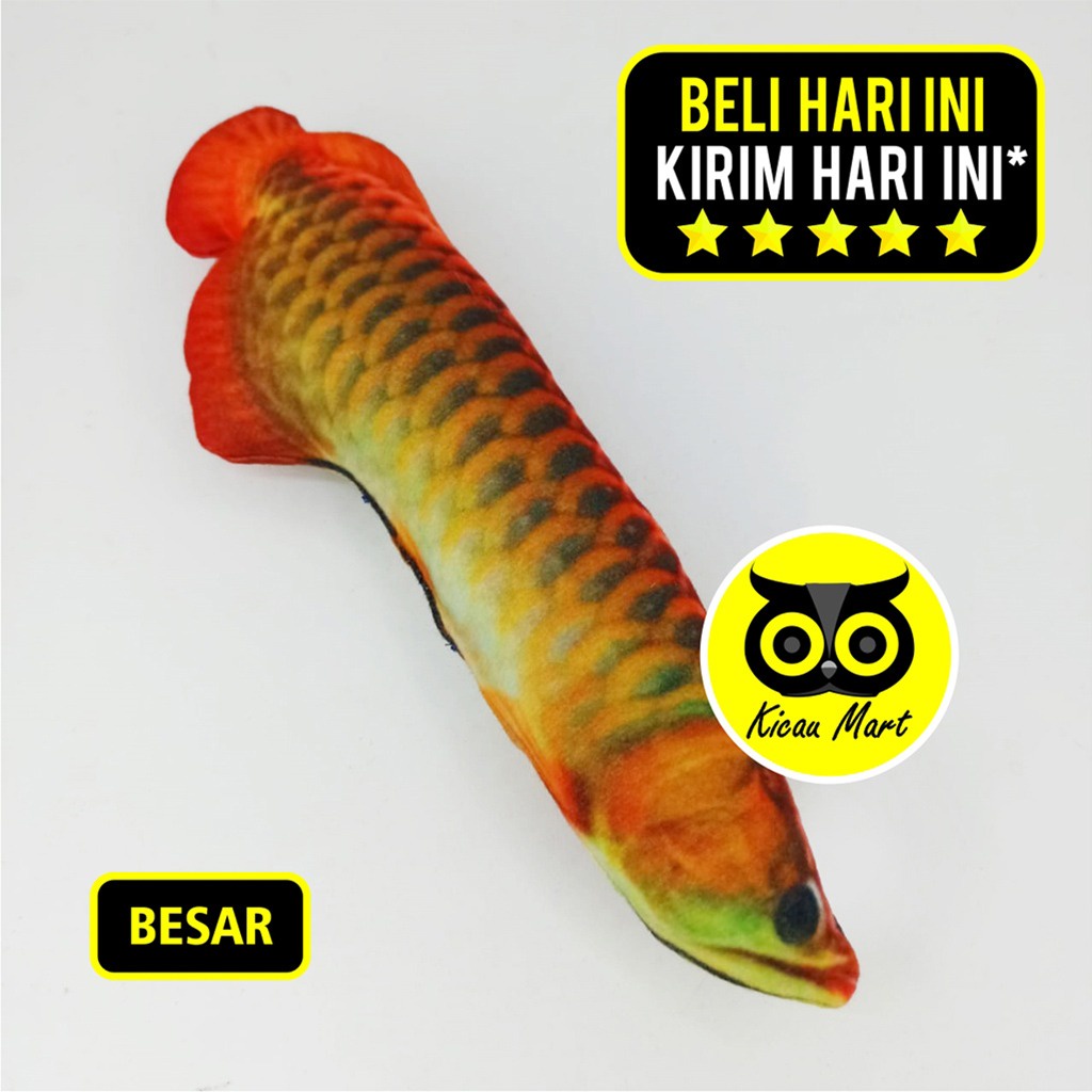 CATNIP IKAN UKURAN BESAR BONEKA BENTUK IKAN UNTUK MAINAN KUCING PET TOYS ANTI STRESS CATMINT MAINAN GIGITAN KUCING IKAN CAT NIP IKNPBS