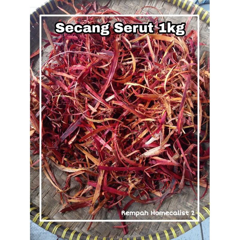 

Secang Serut 1kg / Kayu Secang Asli / Sappan Wood