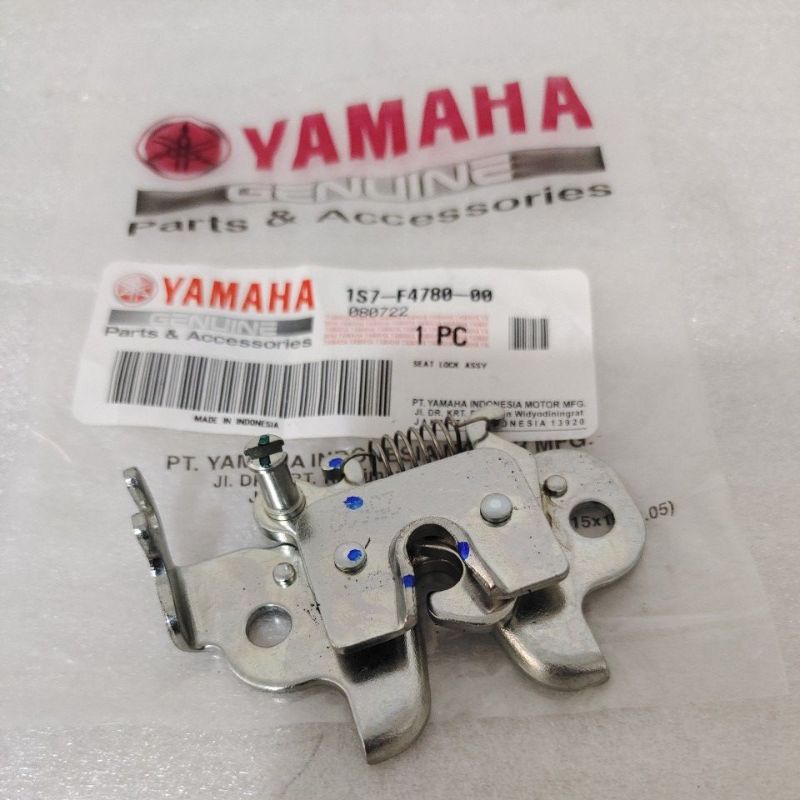 (COD) engsel Kancingan kunci Jok Yamaha Jupiter MX - Vega R New - Byson ORIGINAL 1S7-F4780-00 ASLI