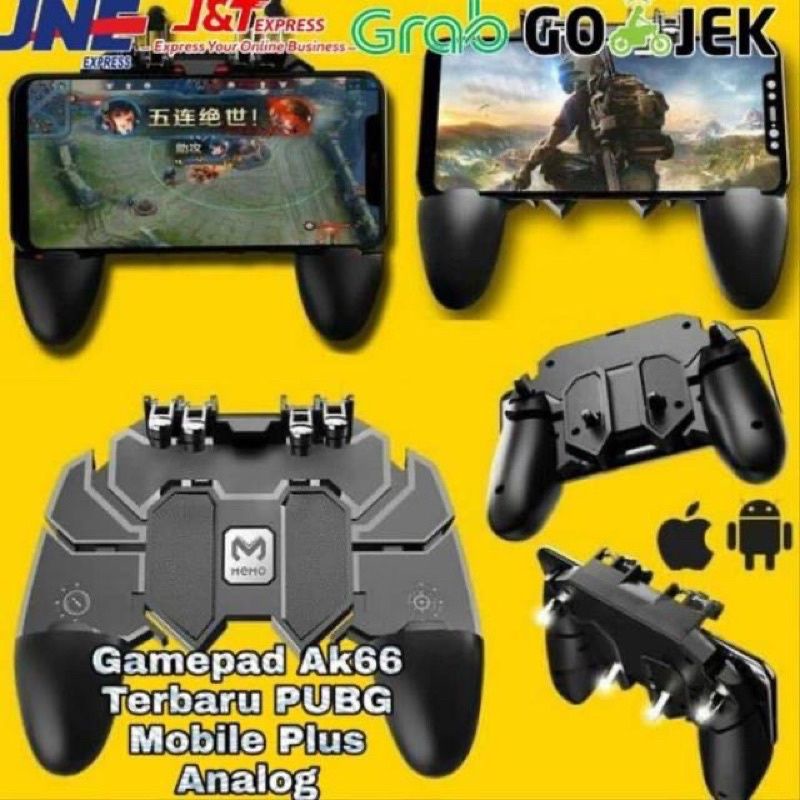 GAMEPAD JOYSTICK AK 66 L1 R1 FOR GAME PUBG KUALITAS BAGUS