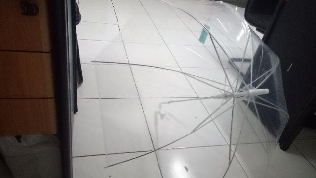 Payung Transparan Korea Japanese Style New Foto Prewedding