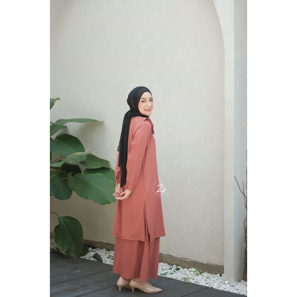 Sabiya Set rok - Long Tunik - Setelan Rok - Set Tunik Terbaru