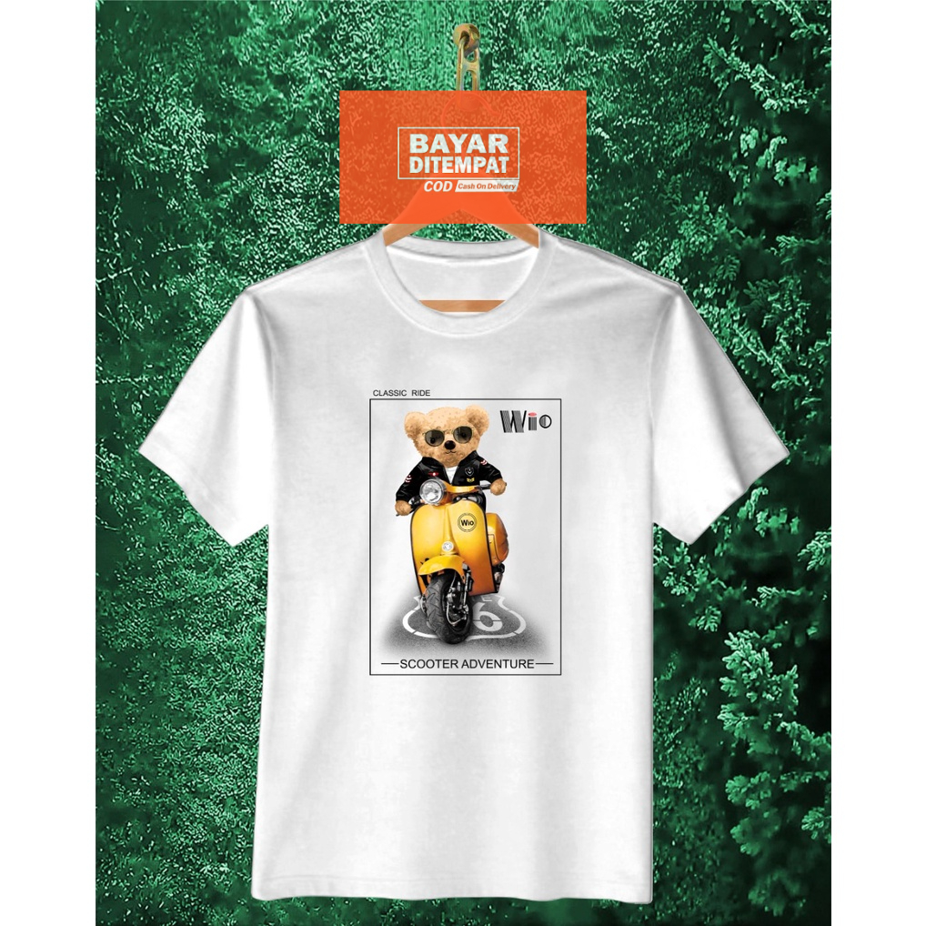 FM STORE/T-SHRIT BAJU KAOS PRIA KAOS BERGAMBAR KAOS TERBARU 2022 KAOS TRENDY KAOS BERUANG KAOS BEAR 