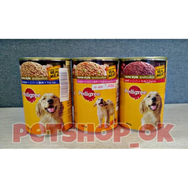 PEDIGREE KALENG 400gr WET FOOD