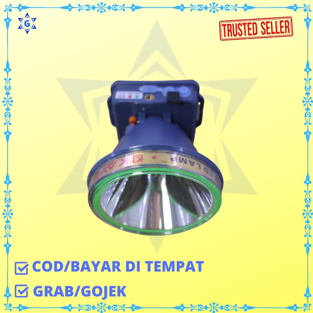 SENTER KEPALA KAWACHI 30 WATT LY-430B WATERPROOF LED SUPER TERANG HEADLIGHT