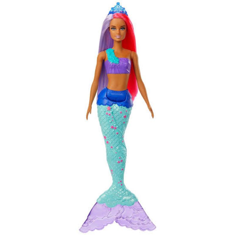 BAD BOX BARBIE DREAMTOPIA MERMAID BLUE EKOR BIRU PRINCESS PUTRI DUYUNG MAINAN ANAK PEREMPUAN GIRL V