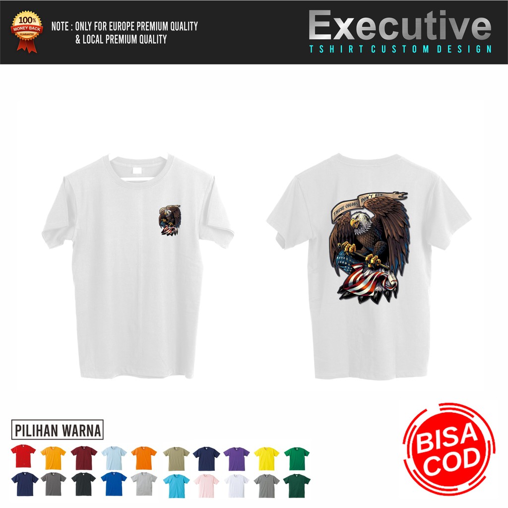 KAOS HARLEY DAVIDSON ORIGINAL PUTIH 8 / CUSTOM DESIGN