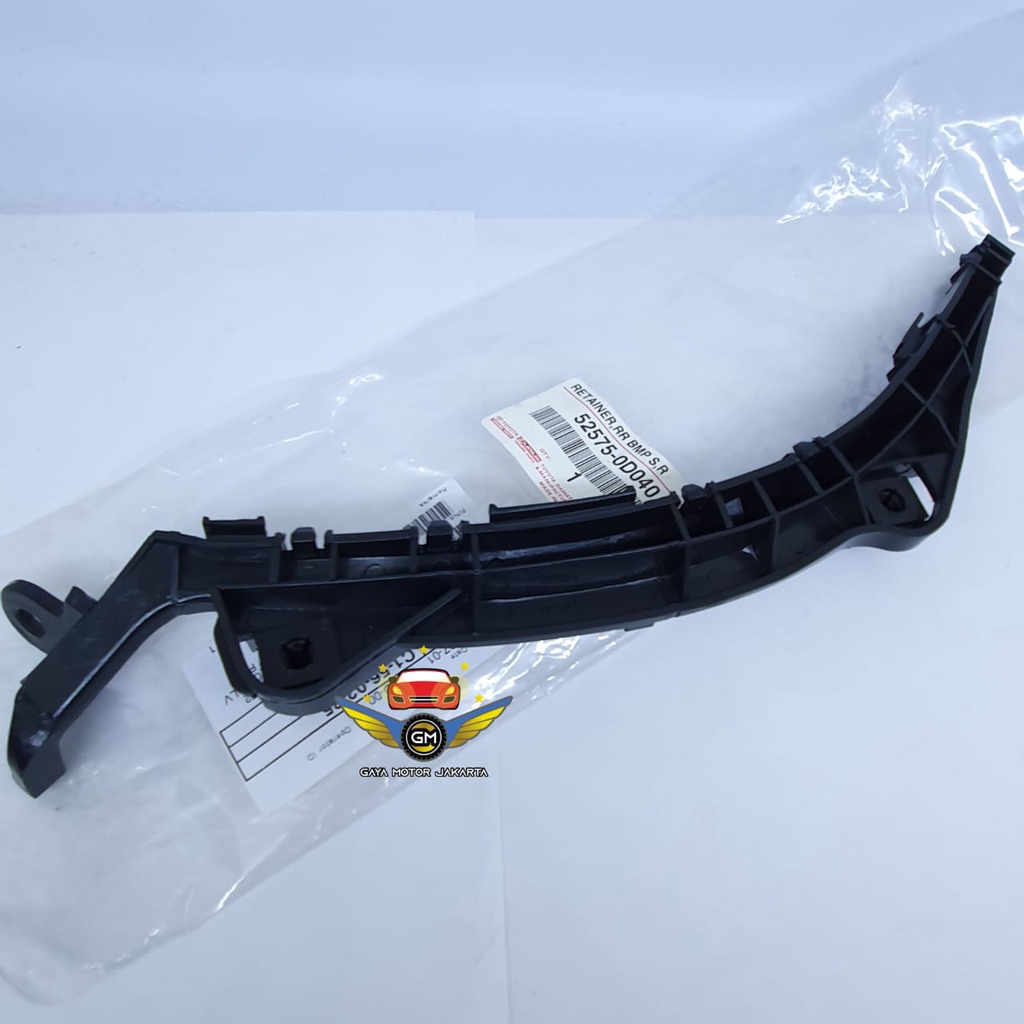 Support Bracket Retainer Bumper Belakang Kanan Vios Gen1 52575-0D040