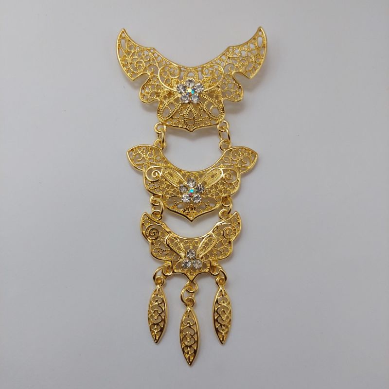 Bros kebaya murah Bros kutubaru Bros susun 3-C kuning