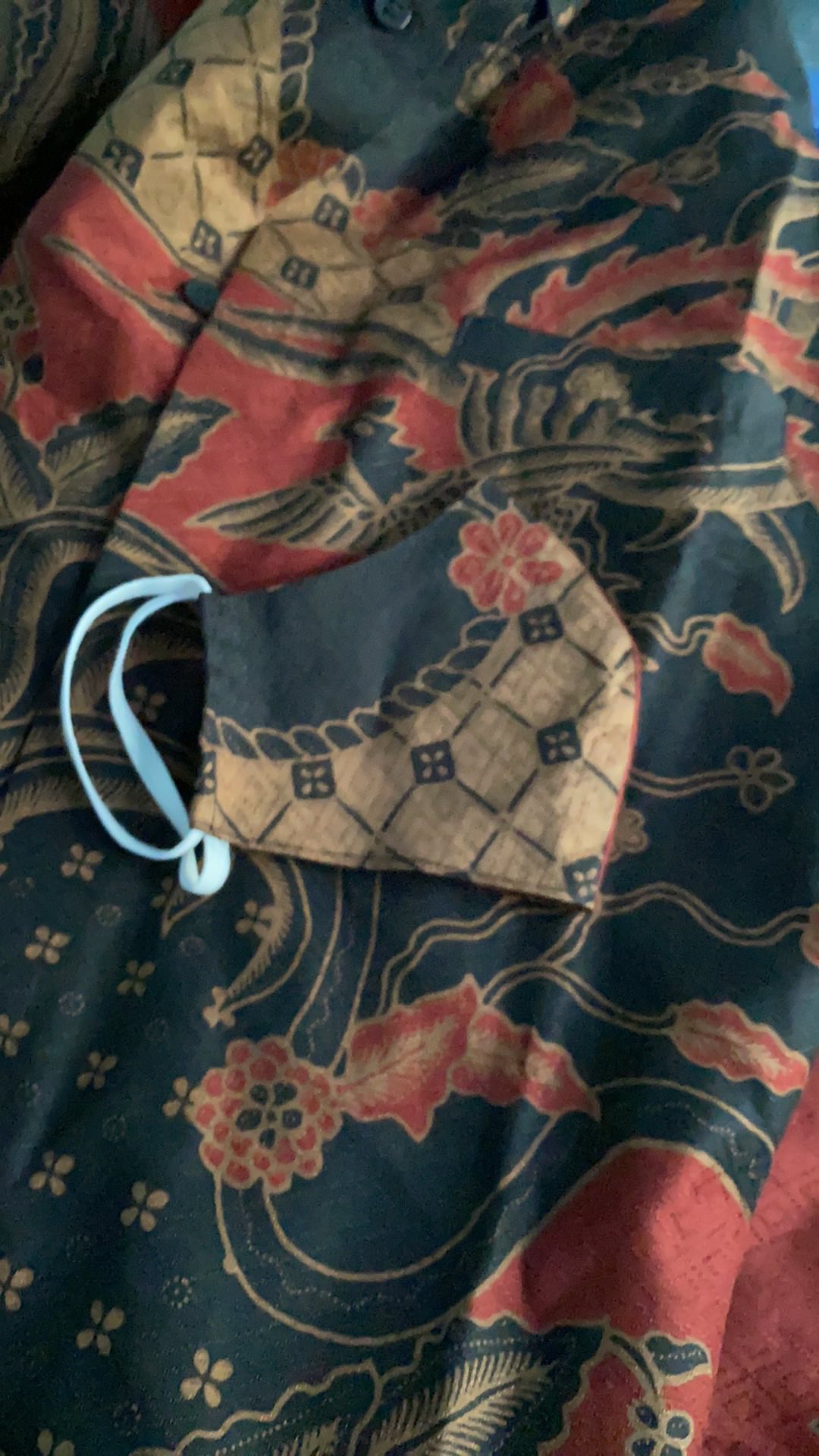 Kemeja Batik Prabu Bahan Dobby Reguler Fit A610