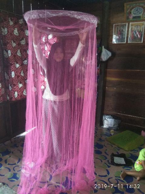 Bandung Kelambu Anti Nyamuk Kelambu Gantung Kelambu Gantung Bulat/ Kelambu Gantung Kasur Anti Nyamuk