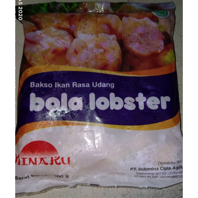 

MINAKU BOLA KEPITING/IKAN/UDANG/LOBSTER/SALMON/ CUMI 500g