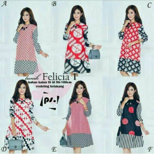 Tunik Felicia Shibori