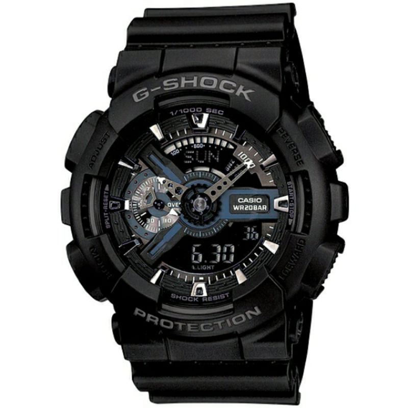 CASIO G-SHOCK GA-110-1BDR / GSHOCK GA110-1B ORIGINAL & GARANSI