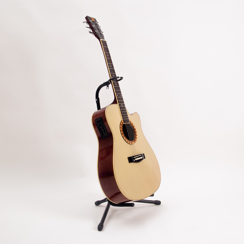 Gitar JW-01 Akustik Natural EQ7545 High Quality Free Softcase