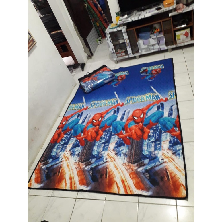 Karpet Lantai Quilting/Karpet Ruang Tamu/Karpet Lantai Empuk Karakter Motif